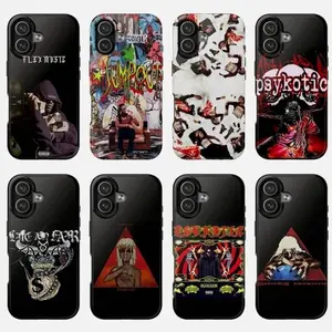 0samas0n Rapper Underground Tough Phone Case Psykotic Tour 2025 Album Art, Compatible with iPhone X, 11, 12, 13, 14, 15, 16, 17 & more