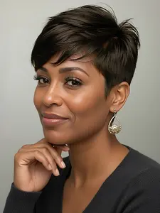 Women's Three-Color Fiber Wig Cap, 6 Inch Short Headpiece, Rose Net Design, Easy Wear & Maintain, Perfect for Christmas/new Year/daily Use