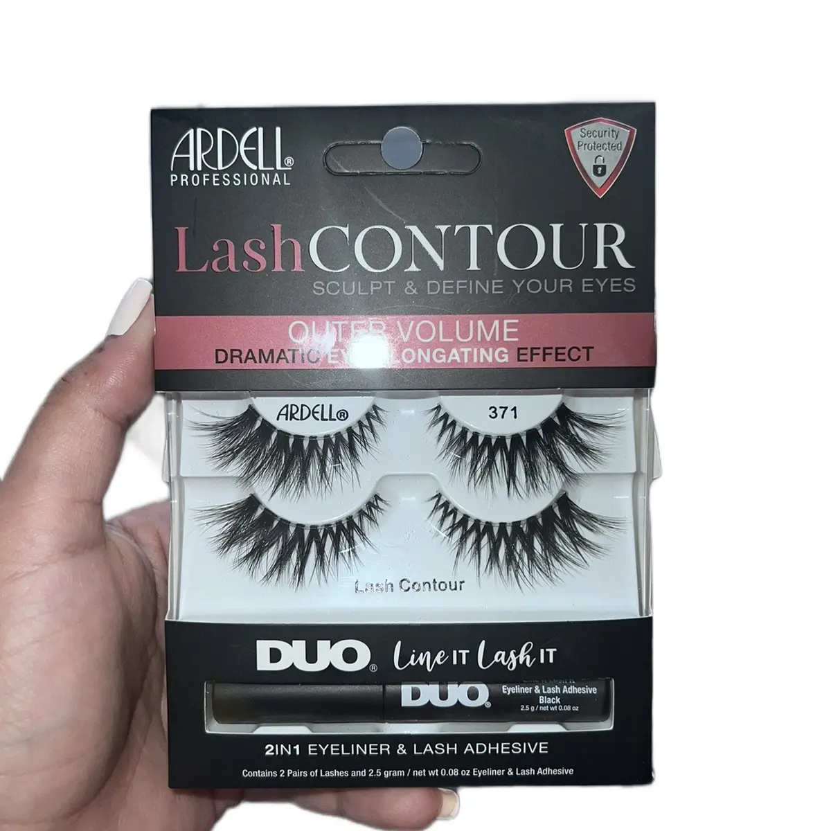 Lash Contour Outer Volume, Dramatic Eye Effect,  2 in 1 eyeliner & Lash adhesive