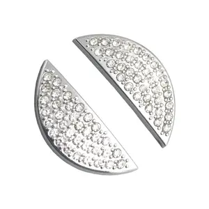 Rhinestone Car Logo Sticker, Car Logo Decal, DIY Car Sticker, Glitter Decals Accessories for Automotive Interior Sticker Badge Decals Steering Wheel