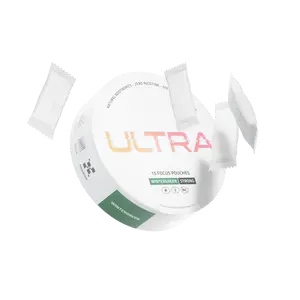 Ultra Focus Pouches (Wintergreen) - Nootropics with 6 Clean Ingredients for Sharp Focus Smooth Energy Enhanced Cognition Nicotine-Free Caffeine-Free No Jitters Crash or Dependency