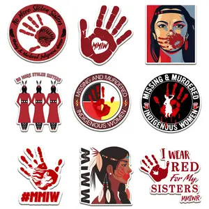 [Die-cut Sticker] MMIW Awareness, Indigenous Women Stickers, No More Stolen Sister Stickers