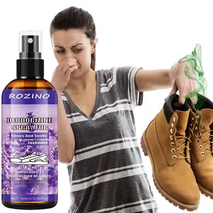 【Ten pack at a better price】ROZINO Fabric Freshener Spray,  ‘Lavender’ Odor Remover Spray. Shoe Deodorizer,2 Packs Carpet Deodorizer, Odor Eliminator for Strong Odors Cleaning Supplies.