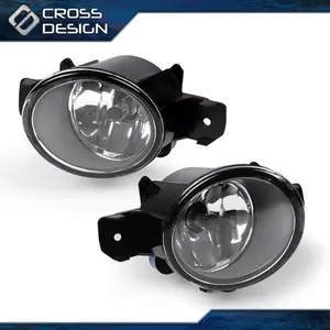 CROSSDESIGN Replacement Fog Lights LH&RH Fit For Nissan Altima Maxima Rogue Sentra 2004-2017