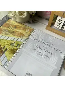 Rose Book of Bible Charts, Maps & Time Lines Vol. 1, 10th Anniversary Edition, Essential Religious Reference Guide Notebook, Bible Study Supplies