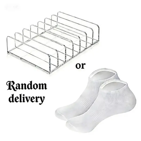Adjustable Acrylic Multilayer CD Organizer Rack with Display Risers - Commercial Office Furniture, Decorative Storage Solution for Cotton Socks Store Use Clear