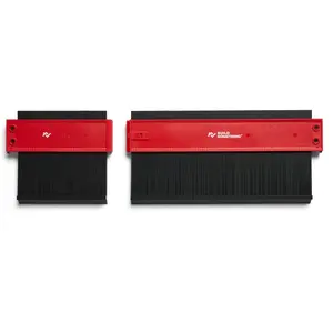 Contour Gauge 10" & 5" - Adjustable Profile Gauges for Flooring, Siding, Tile & More -  Carpentry Tools - 2 Pack