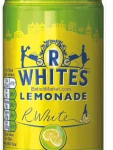 R Whites Premium Lemonade. 330ml/11.2oz