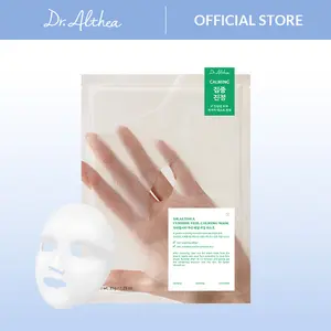 [Dr.Althea Official] Cushion Veil Calming Mask - Cooling Mask for Redness & Irritation, Korean Sheet Mask (Pack of 4)
