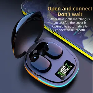 NEW Wireless Earbuds Bluetooth 5.3, LED Digital Power Display, RGB Breathing Light, Touch Control, IPX5 Waterproof, HiFi Stereo Sound, Auto Pairing TWS Headphones for iPhone/Android