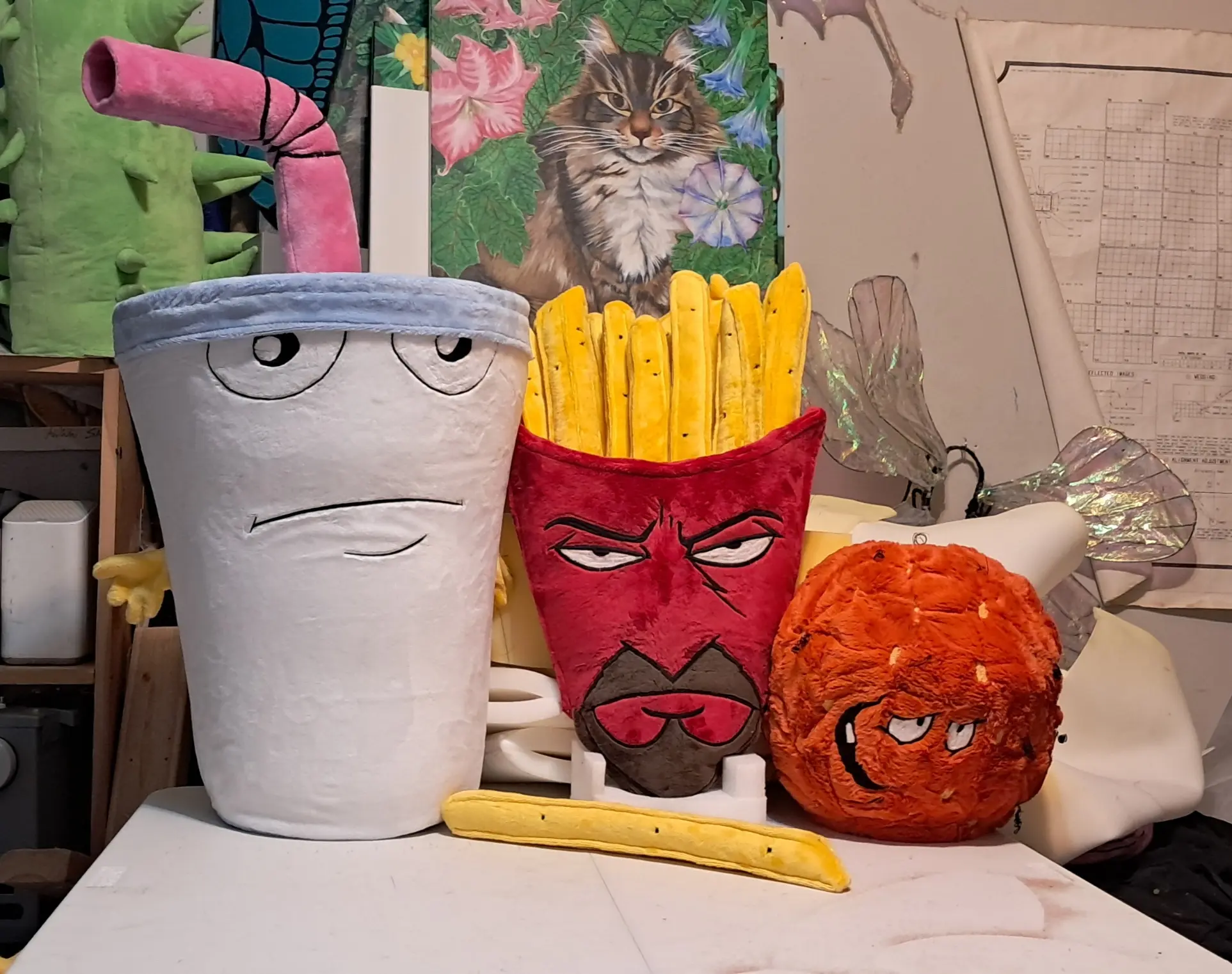 Plushies- All 3 large Aquateens!