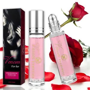 Pheromone women's roll-on perfume, fresh and natural, natural long-lasting light fragrance, women's fragrance oil, stimulating aromatherapy essential oil for men and women