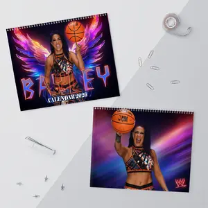 Bayley WWE 2026 Calendar – Women’s Wrestling Superstar Wall Calendar, Bayley Merch, Gift for WWE Fans, Home & Office Decor