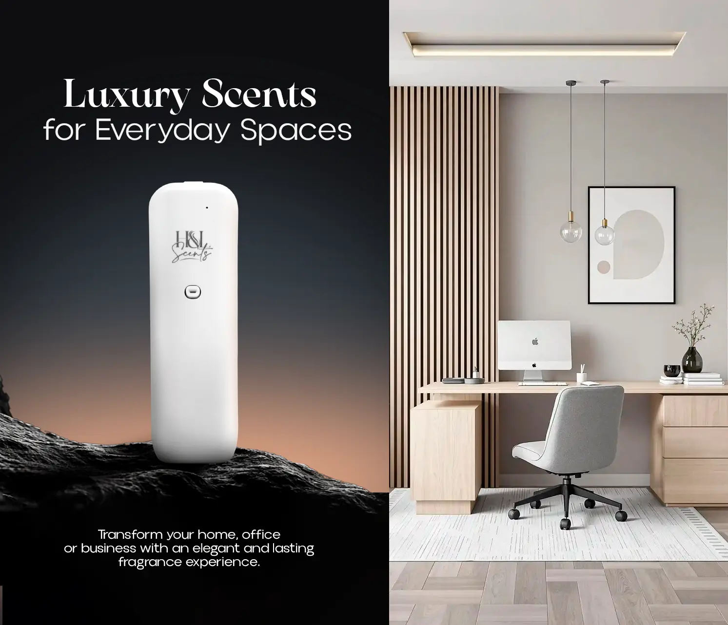 LUX Plug-In – Luxury Scent Diffuser | Up to 500 Sq. Ft. By H&L Scents