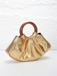 Crocodile-pattern PU leather women's evening clutch, handbag, elegant minimalist handbag, cloud-shaped bag, magnetic closure, perfect for weddings, parties, banquets, gifts, etc.