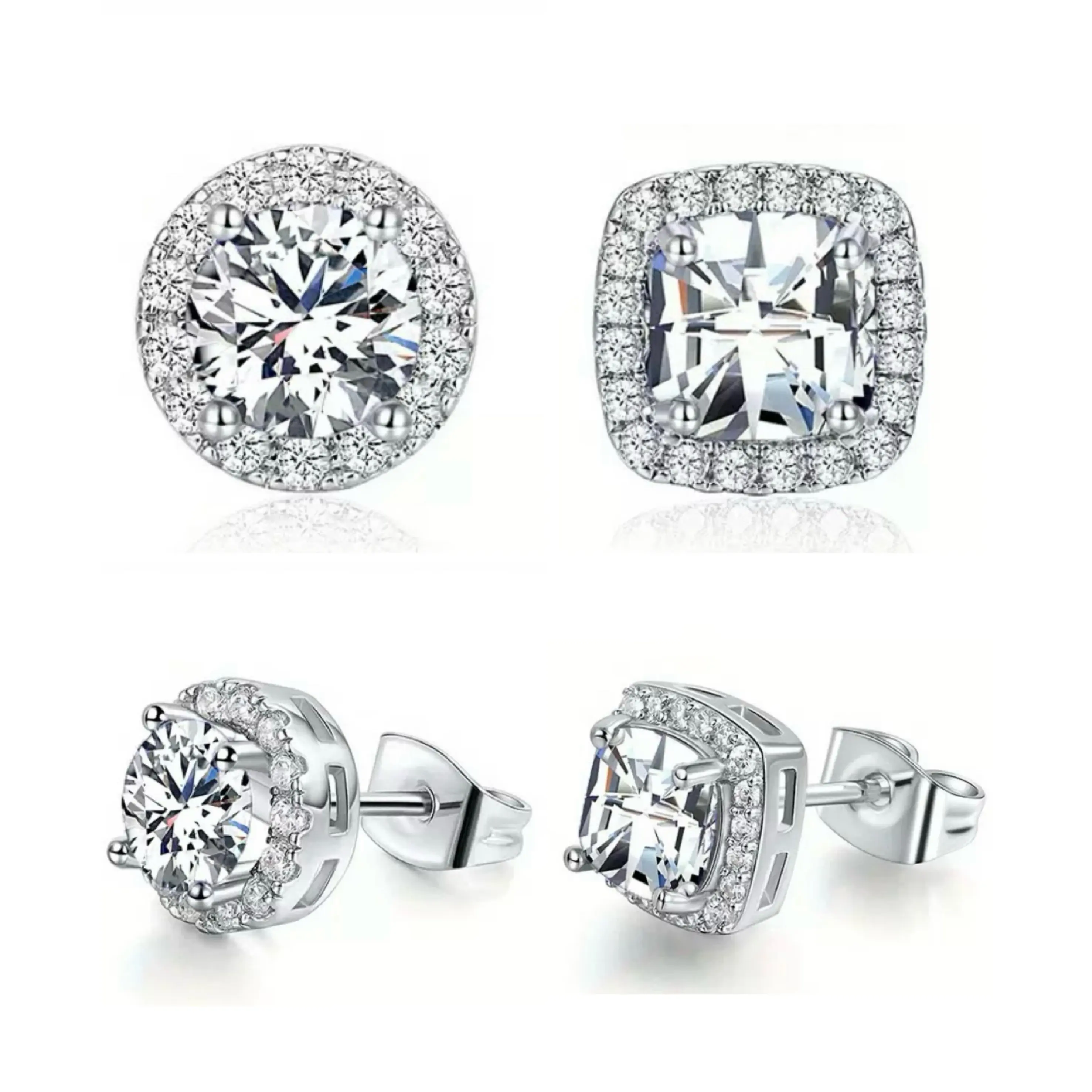 Stud earrings, Fashion Costume Jewelry Accessory for Women