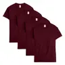 Hanes Essentials Men's Cotton T-shirt Value 4-pack Underwear Multi Pack Comfortable Fit Soft Stretch Fabric Breathable O5280