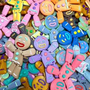 One (1) Gingerbread Man Tree Ornament - Surprise color