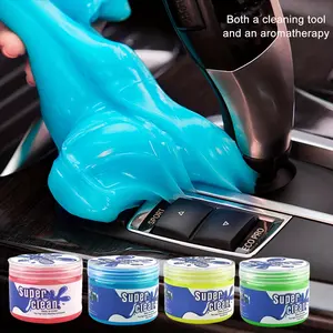 Multi Purpose Car Wash Mud Soft Plastic Air Conditioning Outlet Keyboard Dust Cleaner Magic Glue Does Not Touch Gap Clean Tool