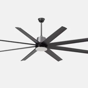 DWVO 72" Industrial Style Ceiling Fan Mobile App Remote Control Reversible 6 Speeds