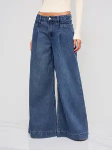Cider Cider Denim Low Rise Pocket Baggy Jeans
