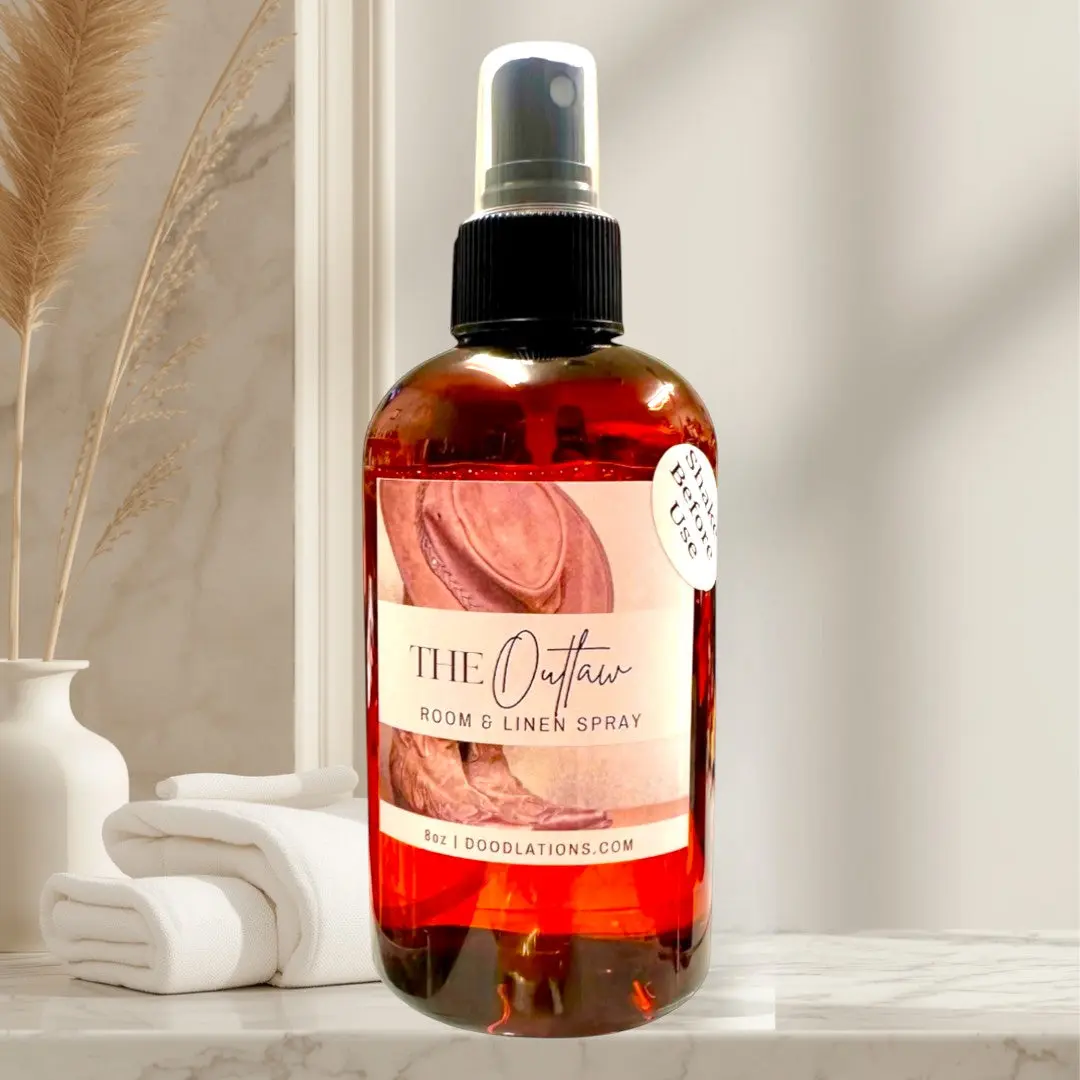 Doodlations Scented Room & Linen Spray - The Outlaw, Scent