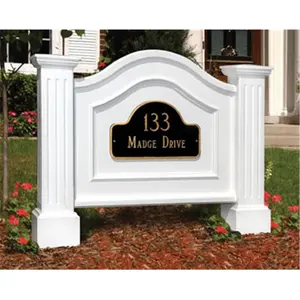 MAYNE 5820W Nantucket Address Sign- White, Home Decor, Decor, Signage, Home Decoration, Yard Sign