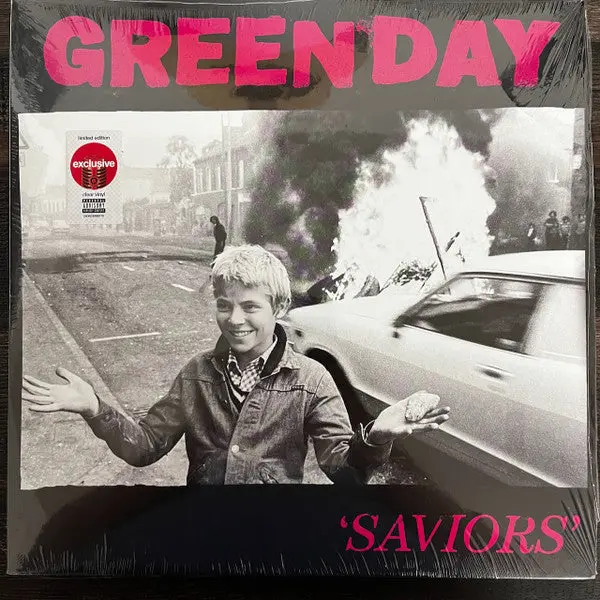 Green Day - Saviors (Very Good Plus (VG+)) Rock (LP, Album, Ltd, Cle)
