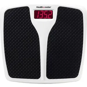 Digital Bathroom Scale Body Weight Scale LCD Display Non Slip Platform 350 lb Capacity