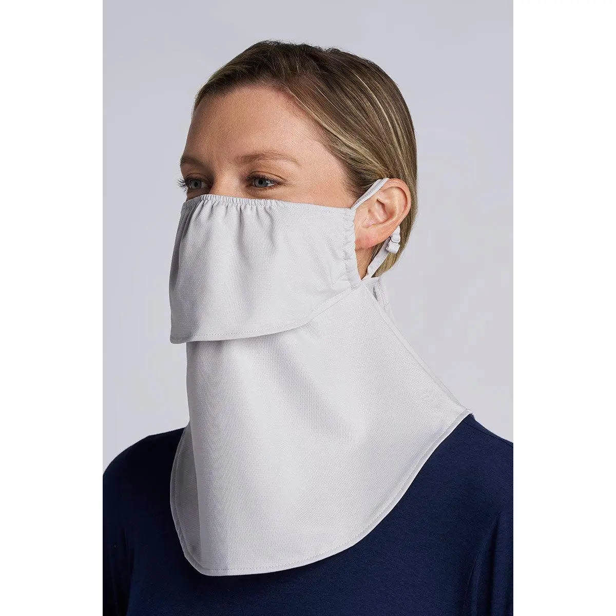 Vermilion | Face Mask with Neck Coverage | Sleek Grey