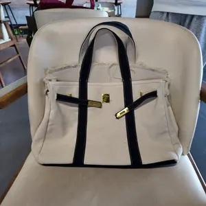 Canvas Boat Tote Distressed Style Handbag for men and women Trip Work Shopping bag