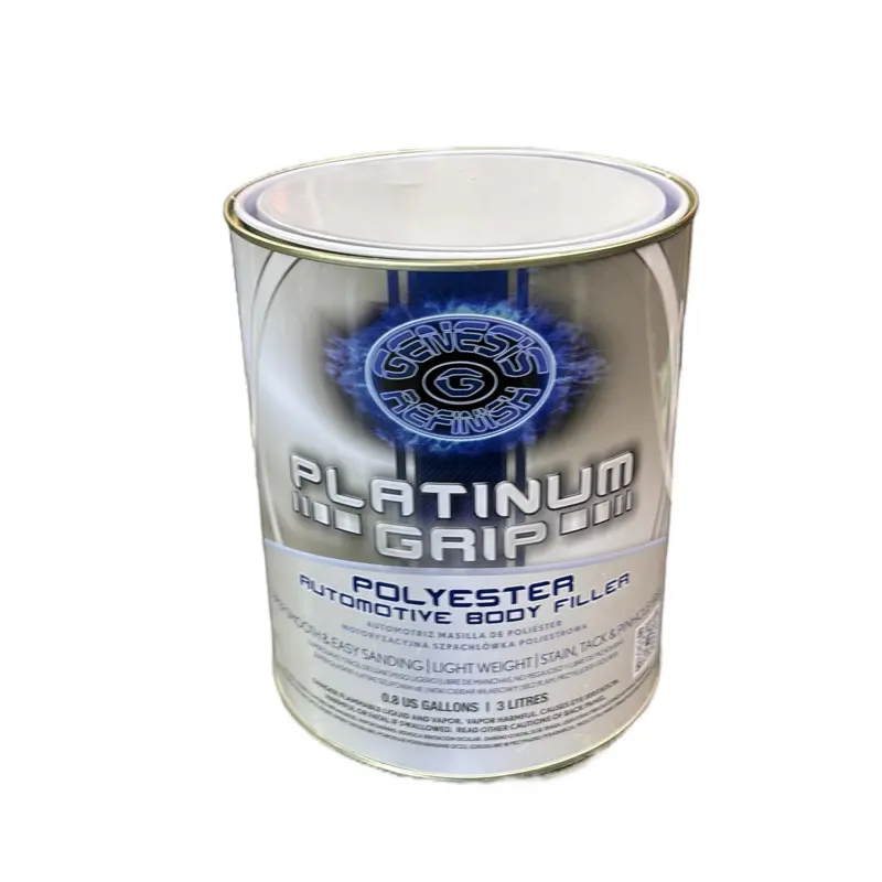Genisis Refinish Platinum Grip Polyester Automotive Body Filler - 3 Litres