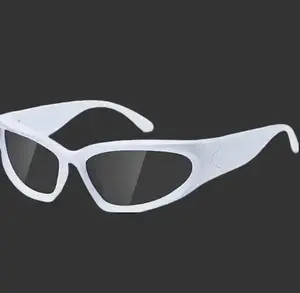 Y2K Wrap Around Polarized Sunglasses Womens men Swift Oval Fashion Sport Shades Sun Glasses