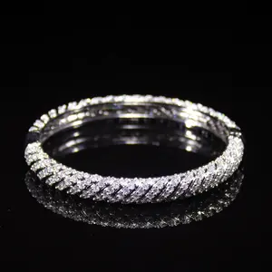 18K Gold 9mm   diagonal fully diamond-twisted rope bracelet  7.5in (19.05cm) Gold ，silver  Men Woman Classic Couple Barcelets Anniversary Birthday Engagement Gift High Quality Unisex Hiphop Style