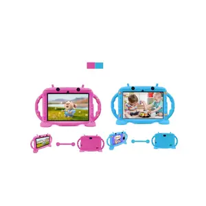 Kids Tablet 7-inch Android 12 Tablet, 3GB RAM 32GB ROM, Parental Controls, Dual Camera, WiFi, Educational Gaming Tablet with Shockproof Case Eye Protection