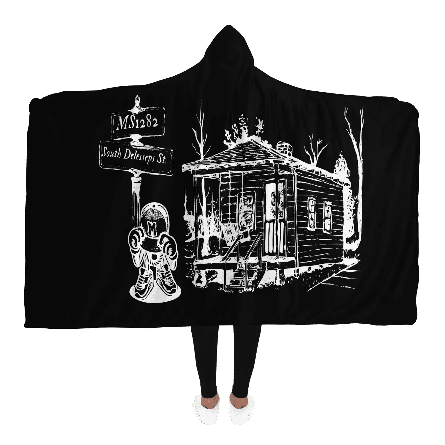 Da Strat Hoodie blanket WB