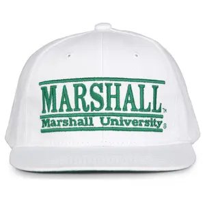 Marshall Hat Retro Snapback Bar Design