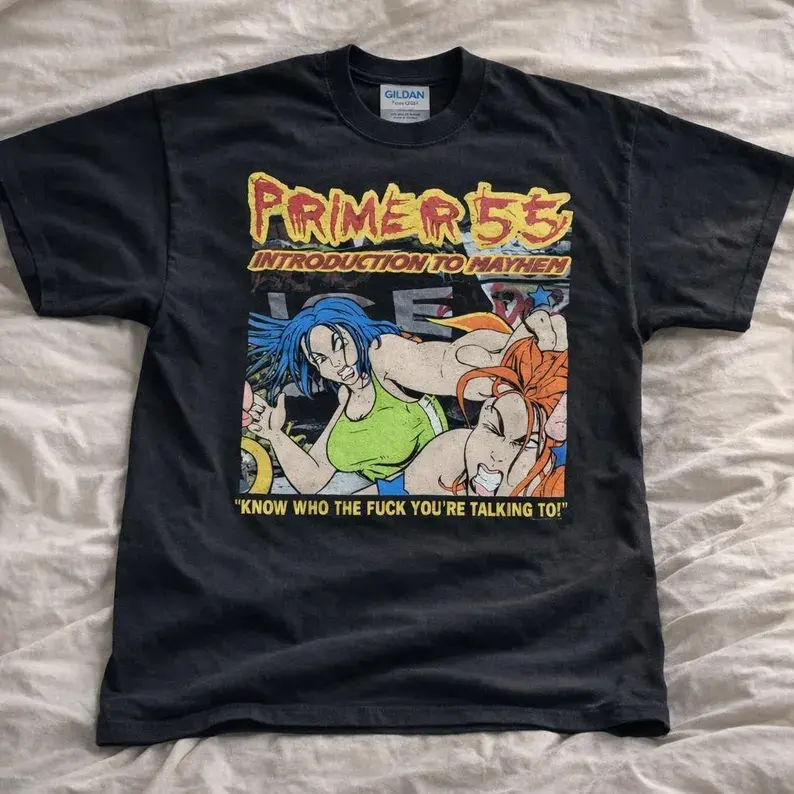 2000 for Fan Primer 55-Double-Sided Vintage Shirt - Find Your Perfect Fit - Streetwear Essentials - Shades for Everyone - Gender-Neutral Appeal