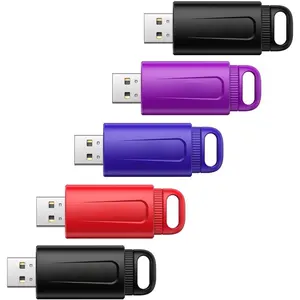 32GB Flash Drive Thumb Drives 5 Pack USB Drive 32GB USB 2.0 Memory Stick USB Stick 32 GB USB Flash Drive Bulk Jump Drives Multipack for Laptop (32 GB, Colorful)