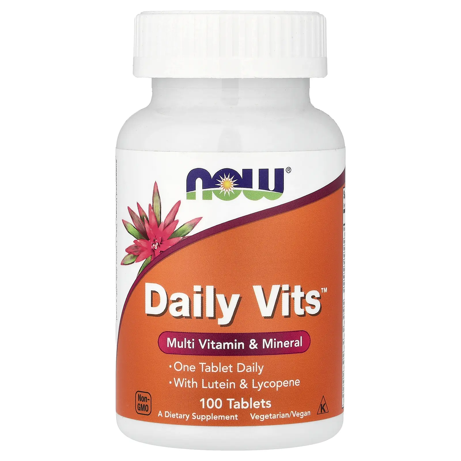 NOW Foods Daily Vits™, Multi Vitamin & Mineral, 100 Tablets