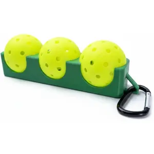 Infinite Designs Pickleball Ball Holder – Fence & Bag Clip – Quick Access Carrier Holds 3 Balls – Strong Hold Court Accessory2026