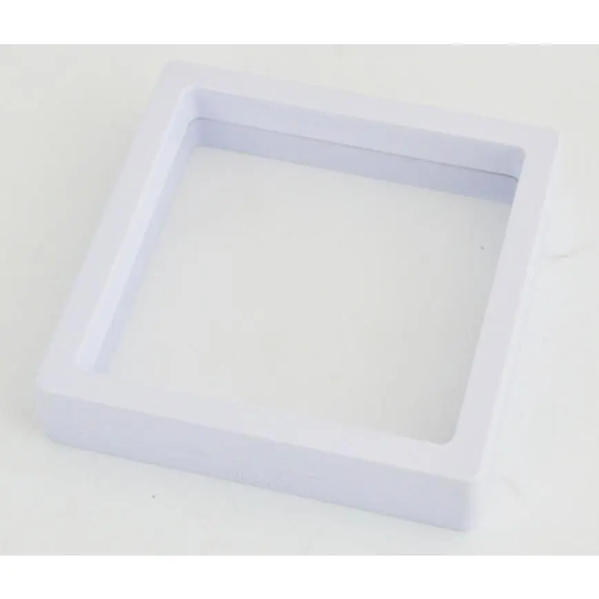 White transparent film gift box