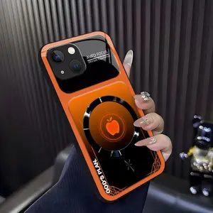 “God’s Plan” MagSafe phone case — neon cyberpunk faith magnetic cover for iPhone 13 — 975