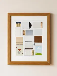 [UNFRAMED POSTER] Editable Matchbook Poster Template