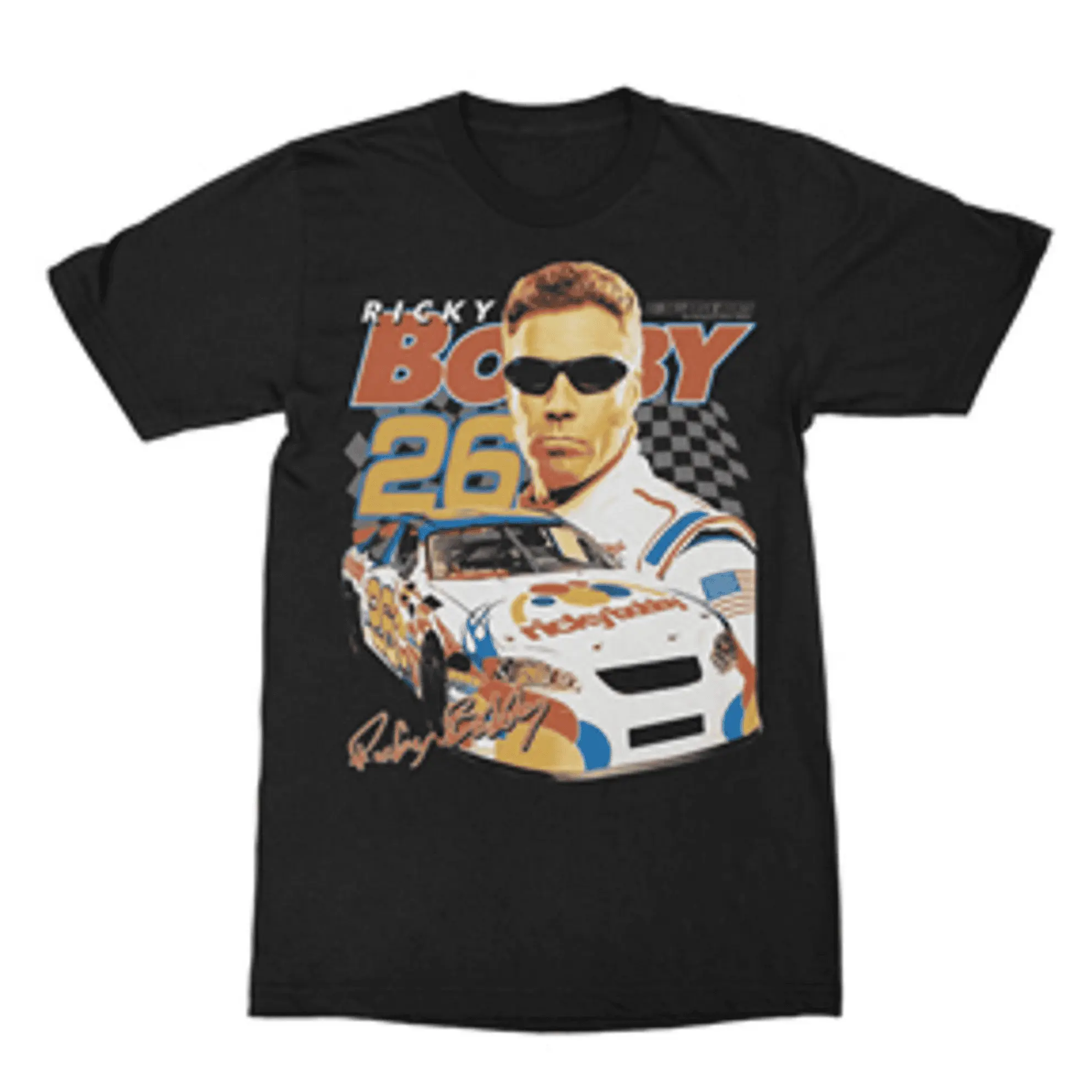 Talladega Nights Ricky Bobby Tee, Unisex Cotton Graphic Shirt