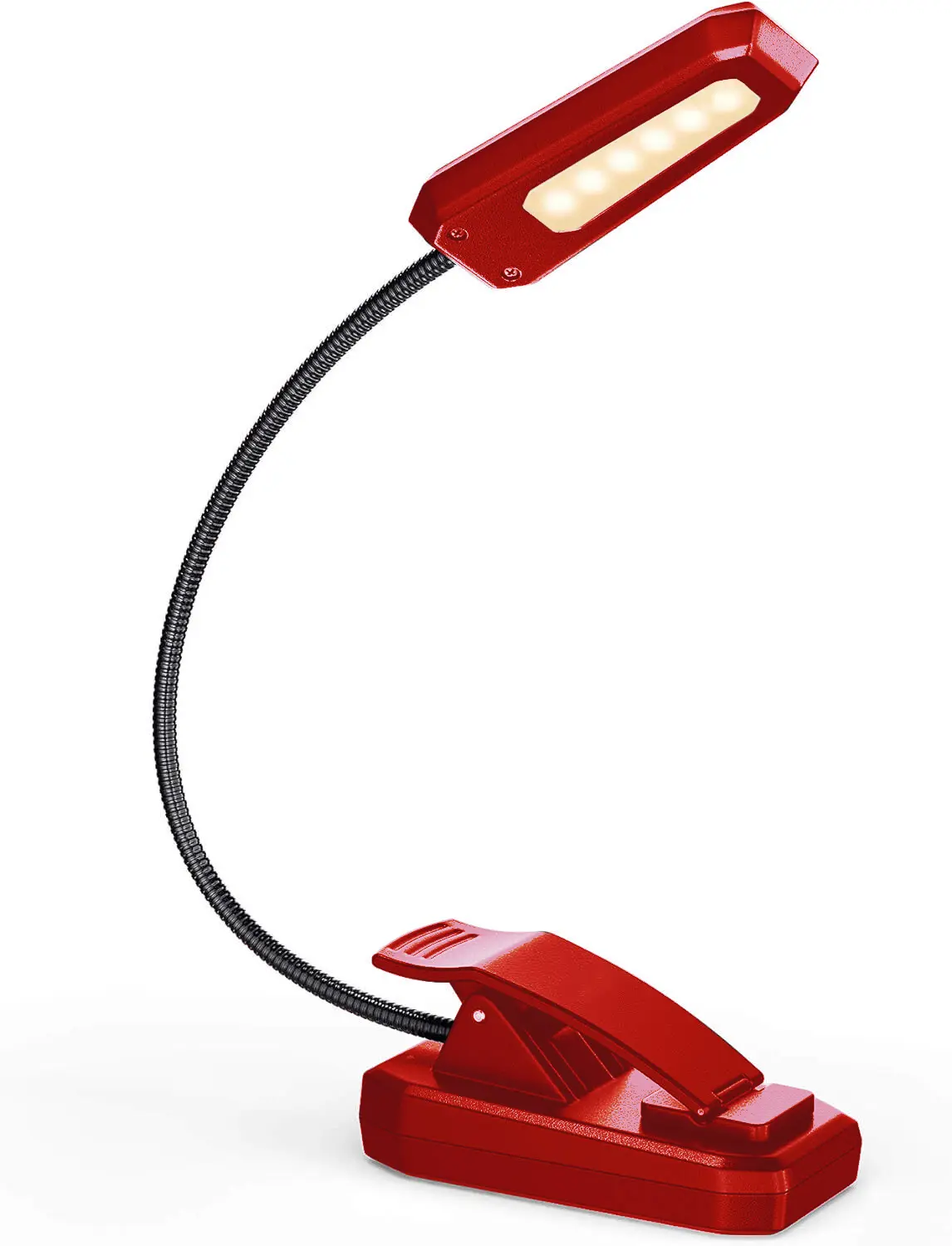 fibofire Book Light Pro, Rechargeable Reading Light, Book Light for Reading in Bed, (60 Hours) Eye Protection LEDs Reading Lamp, Clip On Light, Clamp Light, Bed Lamp, 3 Modes, Warm Amber Light (1600k)