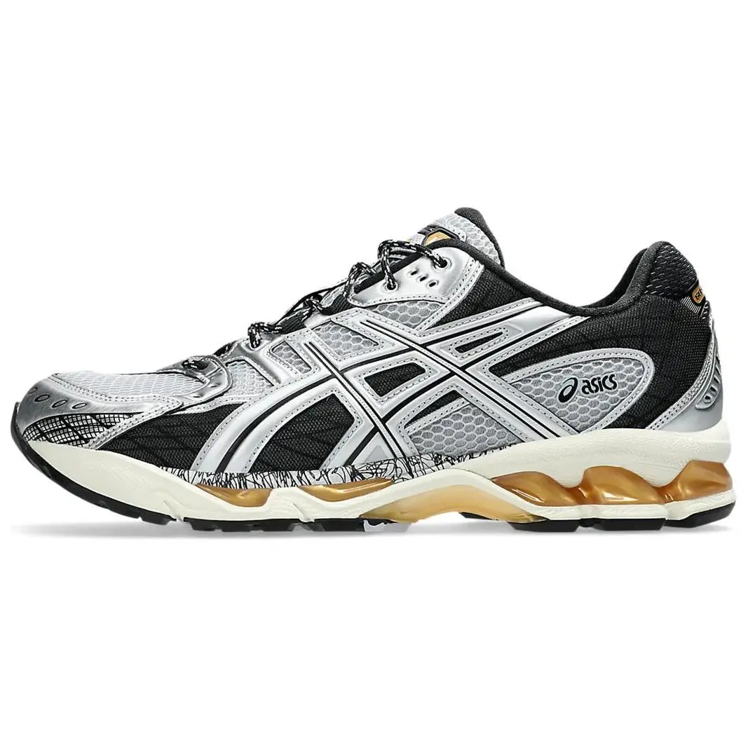 ASICS GEL Nimbus 10.1 Piedmont Grey Retro Durable Low Top Running Shoes Unisex 1203A543-020
