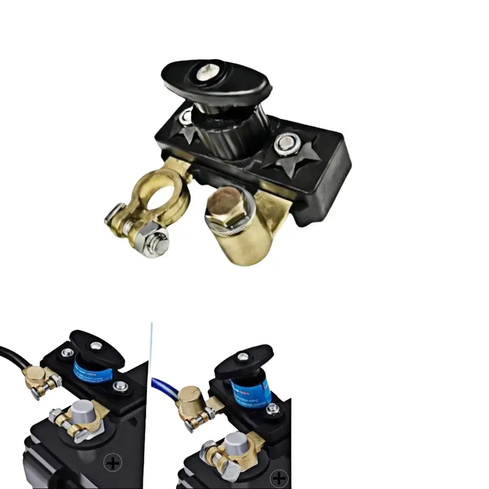 Battery switch,Universal Pure Copper auto remote Battery booster Disconnect Digital Car Battery Charger with LCD Display Battery Cut Off Switch Leakage Proof Power outage Isolator Protector for Preventdesulfator Drain lead acid temperature compensation