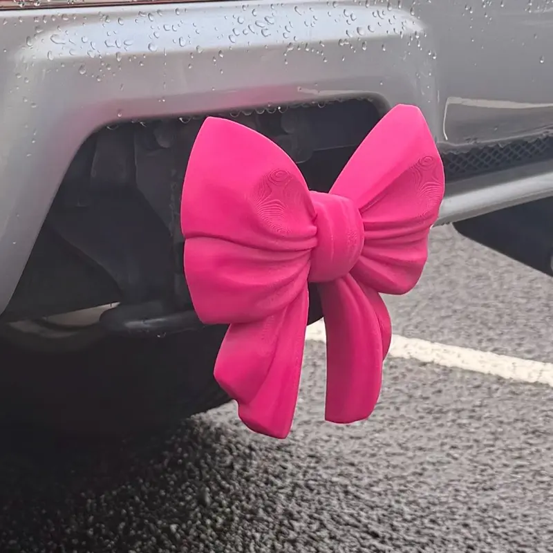 Chunky Bow Trailer Hitch Cover