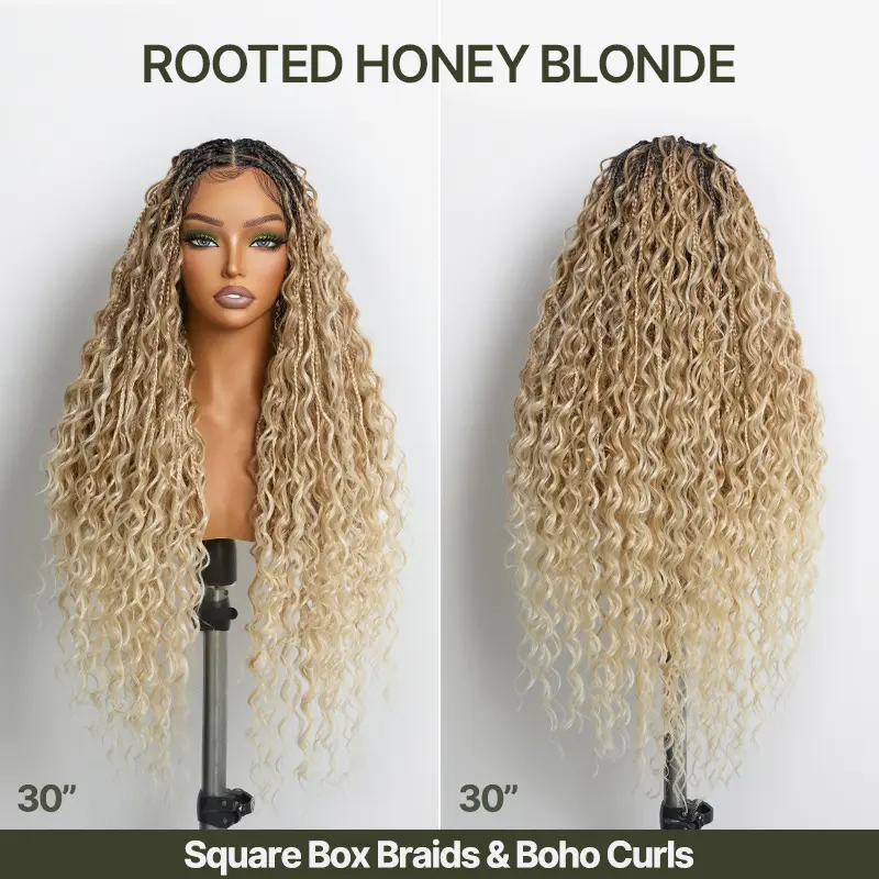 Rooted Honey Blonde
